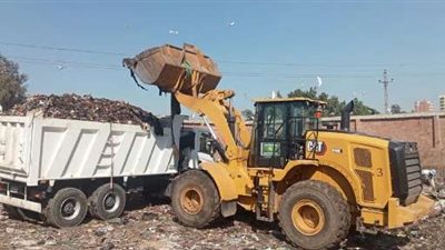 رفع ١٣ ألف طن قمامة من مراكز الشرقية