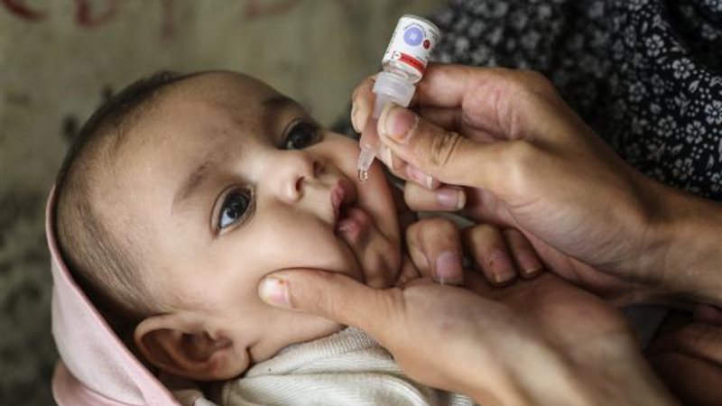 تطعيم شلل الأطفال