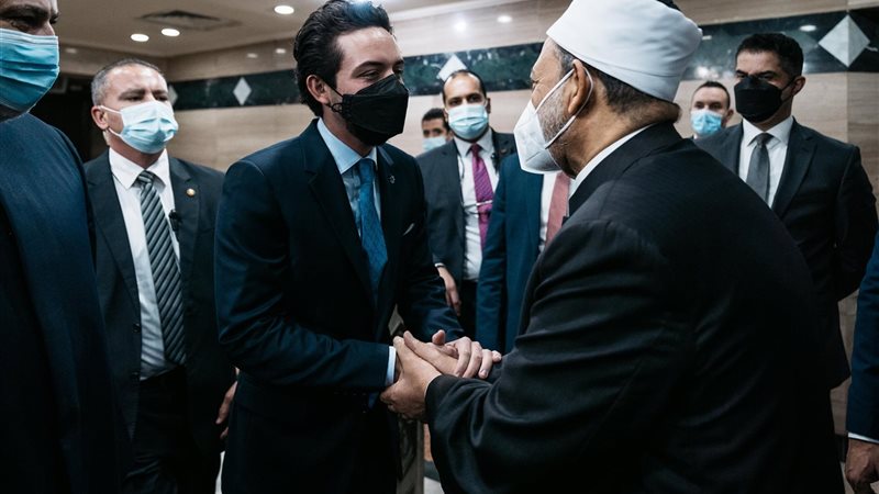 شيخ الأزهر مع ولي