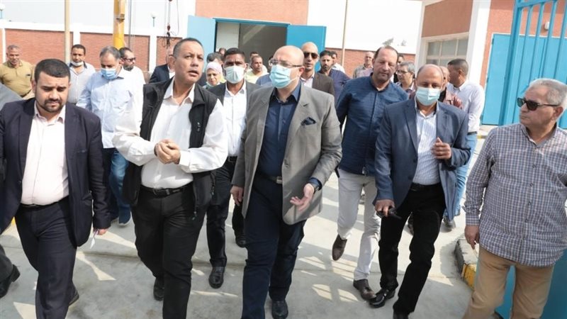 محافظ بني سويف يتفقد