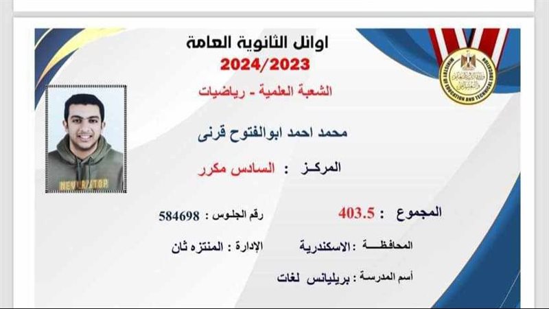 السادس مكرر بالثانوية