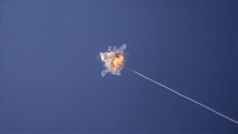 انفجار طائرة مسيرة