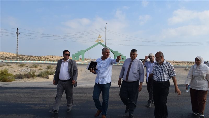 لجنة معاينة مستشفى