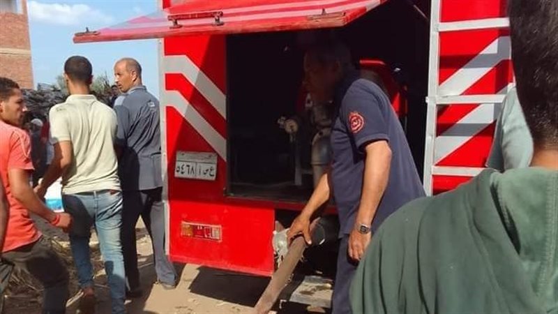 حريق في مستشفى شهير