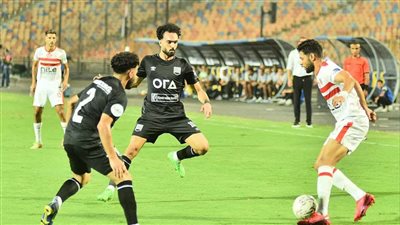 محمد عاطف يسجل هدف التقدم للزمالك أمام زد بالدوري