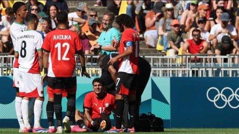 مباراة المنتخب الأولمبي