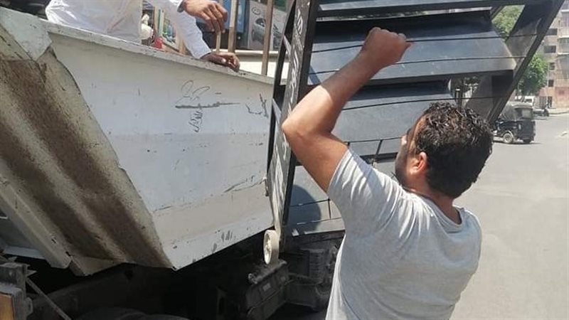 حملة اشغالات بالجيزة؛فيتو