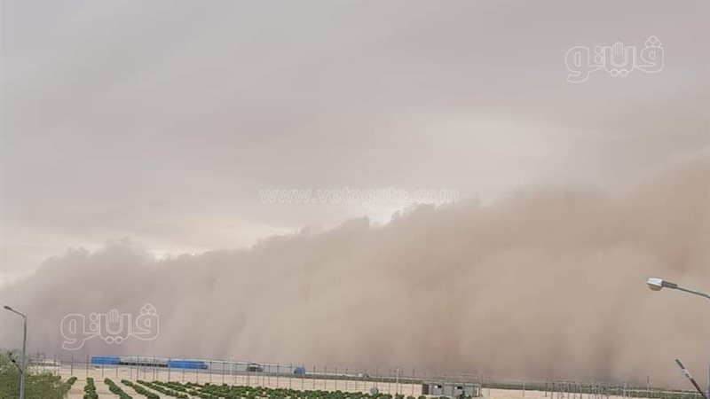  لحظة وصول الرياح