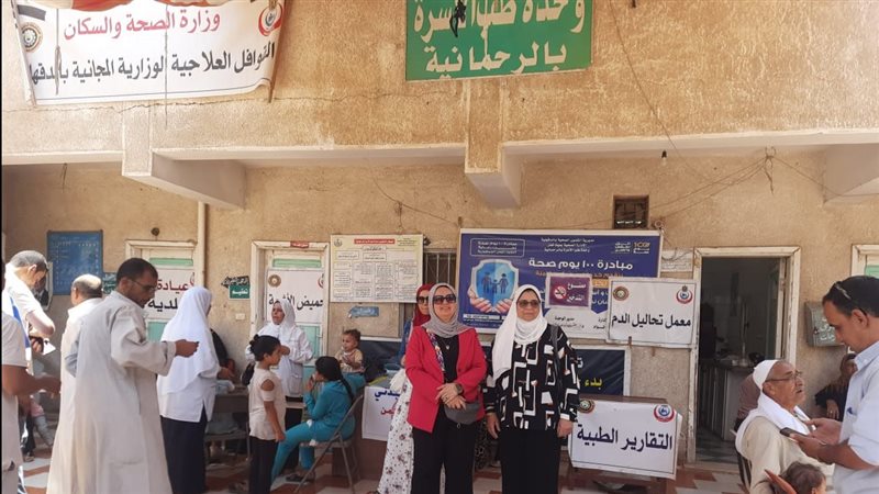 قافلة طبية بالدقهلية،