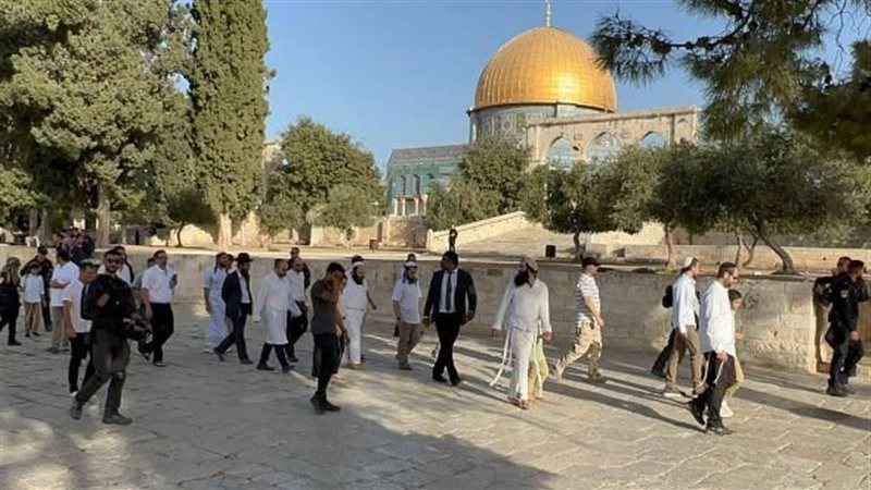 اقتحام المسجد الأقصي،
