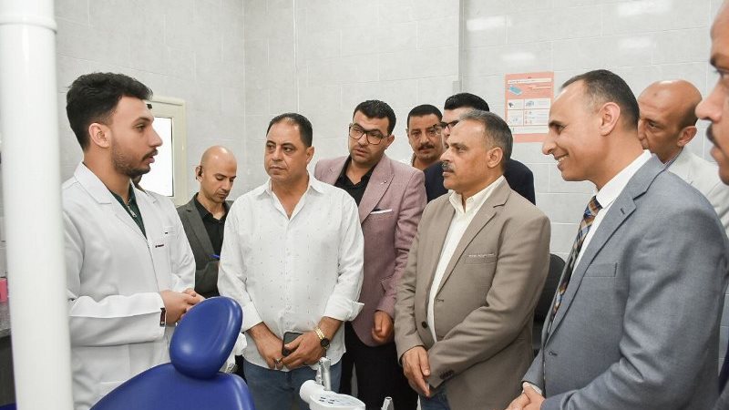 المحافظ يتفقد مستشفى