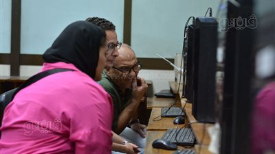 إقبال ضعيف على مكتب التنسيق بجامعة القاهرة (صور)