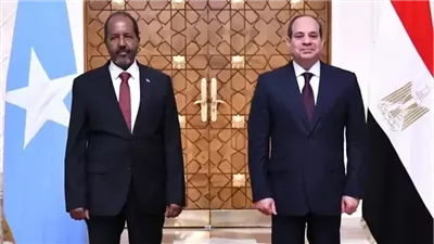  السيسي يستقبل اليوم رئيس الصومال لتعزيز العلاقات وبحث مستجدات القضايا الإقليمية والدولية