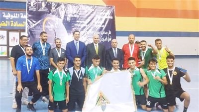جامعة بنها تفوز بالمركز الأول لخماسى كرة القدم فى دورى الجامعات 