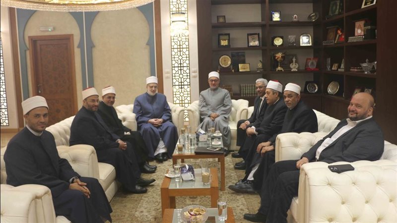 مفتي الجمهورية يستقبل