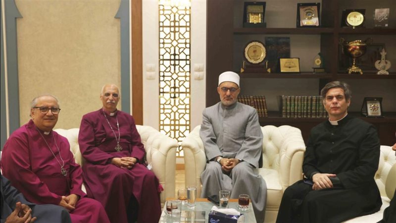 مفتي الجمهورية يستقبل