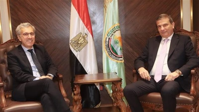 استقبال وزير الزراعة