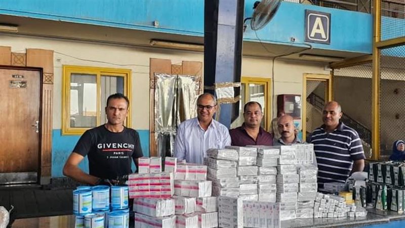 المضبوطات بحوزة جمارك