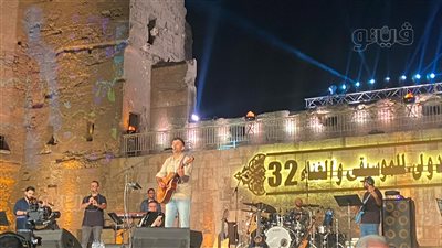 معجب يحاول اقتحام مسرح حمزة نمرة والأمن يتدخل