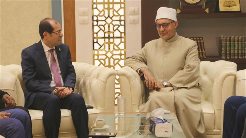 مفتي الجمهورية يستقبل