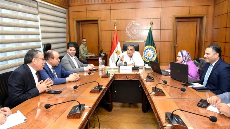 اجتماع محافظ الدقهلية،