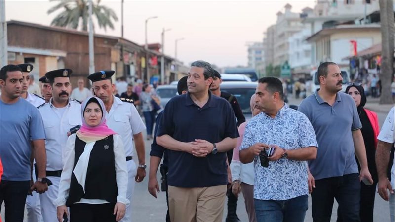 محافظ دمياط في جولة