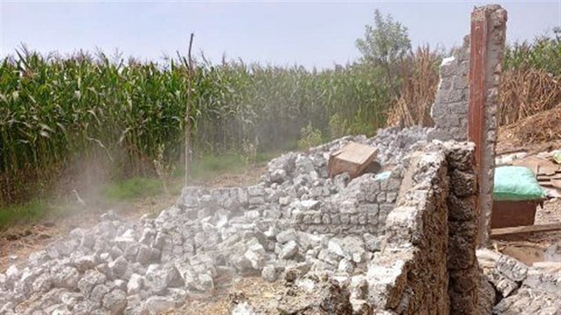 إزالة 17 حالة تعدي