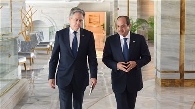 مصر وأمريكا تشددان على قوة الشراكة الاستراتيجية التي تربط بين البلدين.. وحرصهما على دفع الجهود المشتركة لاستعادة الأمن والاستقرار بالمنطقة