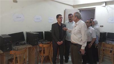 رئيس جامعة بنها يتفقد استعدادات المدينة الجامعية لاستقبال العام الدراسى الجديد