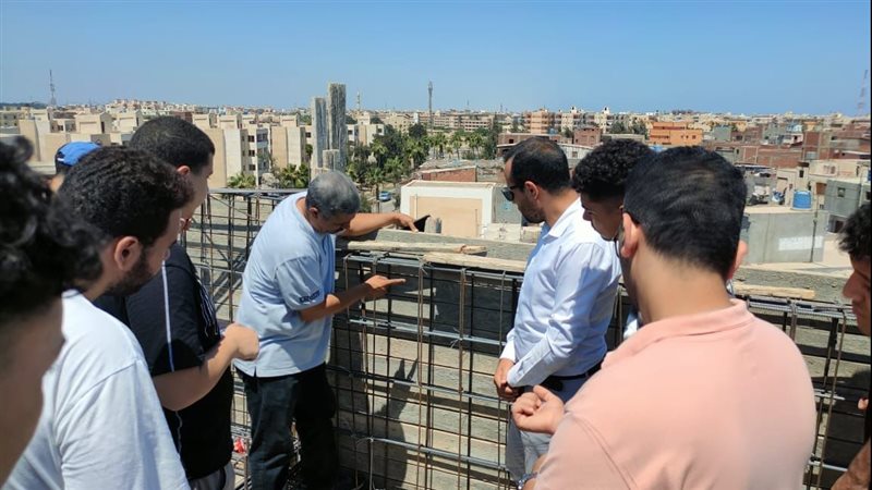 طلاب هندسة المنصورة
