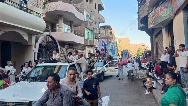 أثناء الاحتفال 
