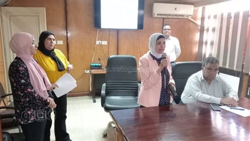 اجتماع بمديرية الصحة