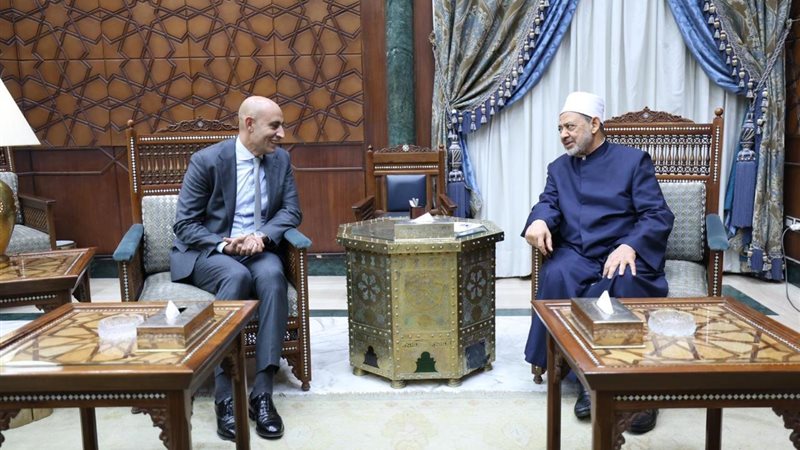 الإمام الأكبر يستقبل
