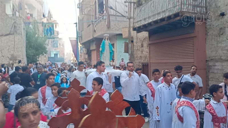 أثناء الاحتفال 