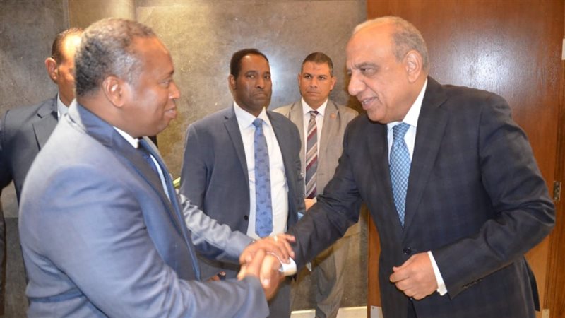 إستقبال وزير الكهرباء