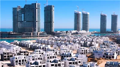 جولة افتراضية في وحدات الأبراج الشاطئية بالعلمين الجديدة