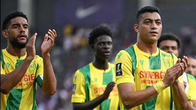 مصطفى محمد احتياطي، تشكيل نانت أمام أوكسير بالدوري الفرنسي