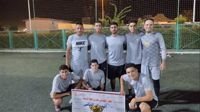 شربين تفوز بالمركز الثاني فى خماسي كرة القدم لـ دوري حياة كريمة 