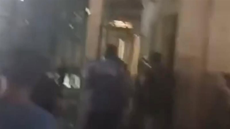 حريق داخل مستشفى