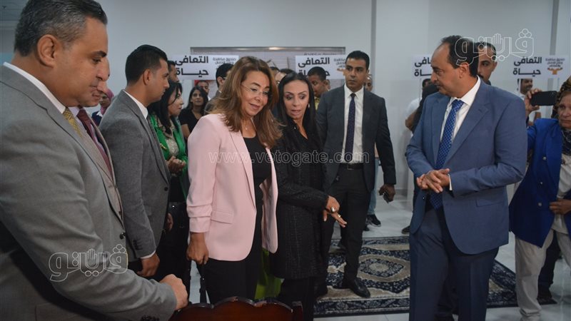جانب من جولة وزيرة