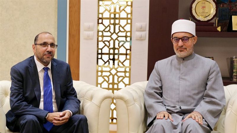 مفتي الجمهورية يستقبل