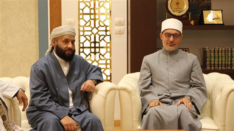 مفتي الجمهورية يستقبل