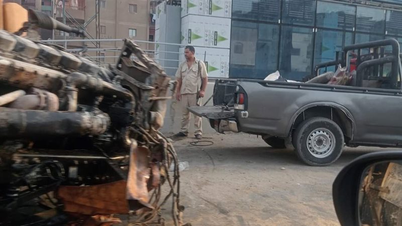 حادث تصادم بالدائري،