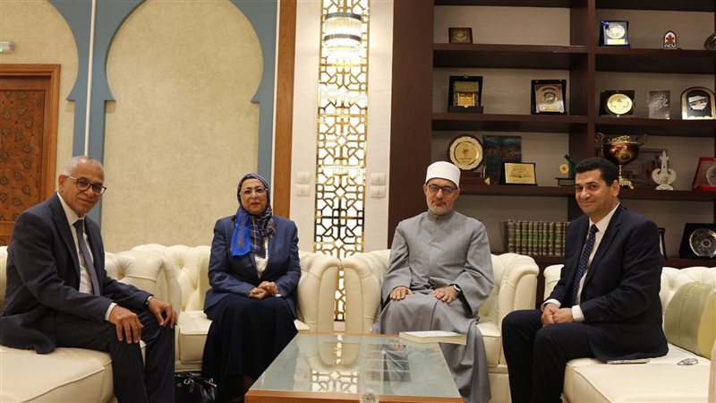 مفتي الجمهورية يستقبل