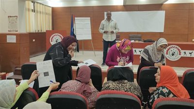 الشباب والرياضة بالبحيرة تنظم دورة تدريبية حول تعزيز القيم الوظيفية (صور)