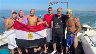 نجاح البعثة المصرية السعودية لذوي الهمم والأصحاء في عبور المانش وتسجيل رقم جديد 