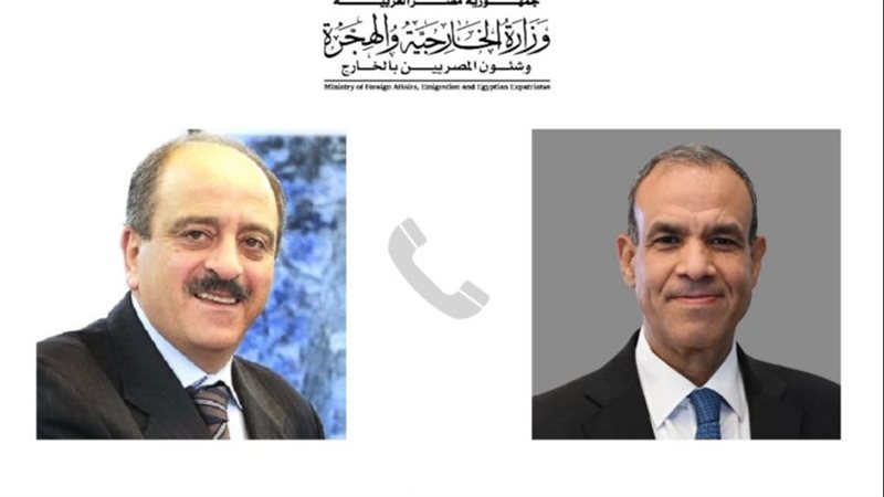 وزير الخارجية ونظيرة