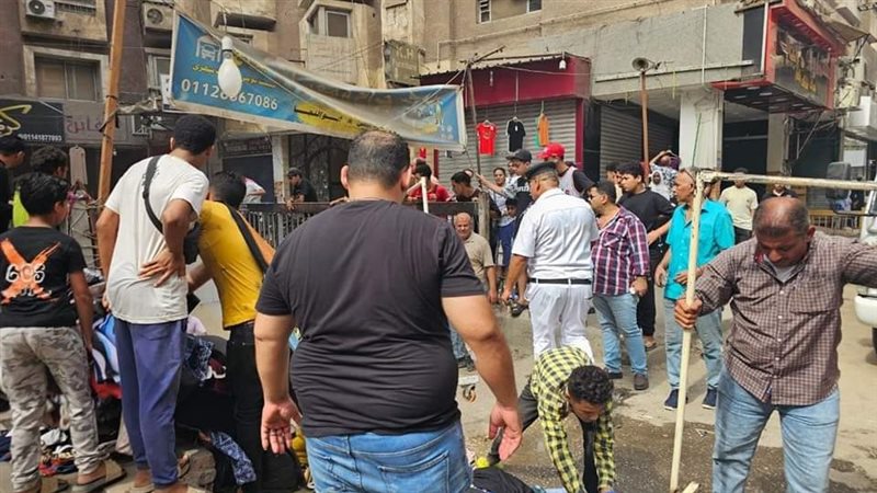 حملة إشغالات بالجيزة؛فيتو