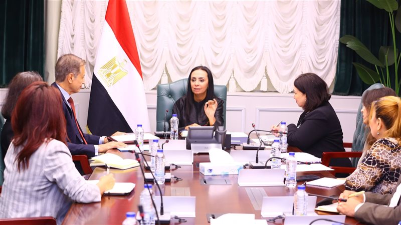مايا مرسي وزيرة التضامن