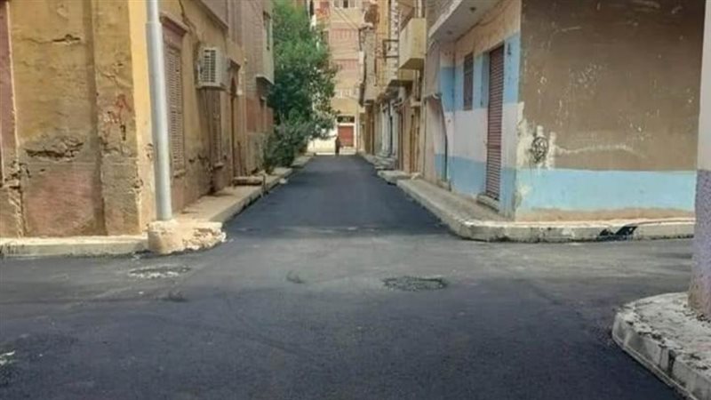 رصف شوارع حي شرق
